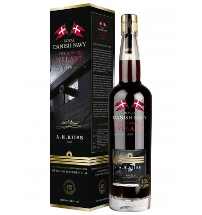 A. H. Riise Royal Danish Navy The Frigate Jylland 45 % 0,7 l