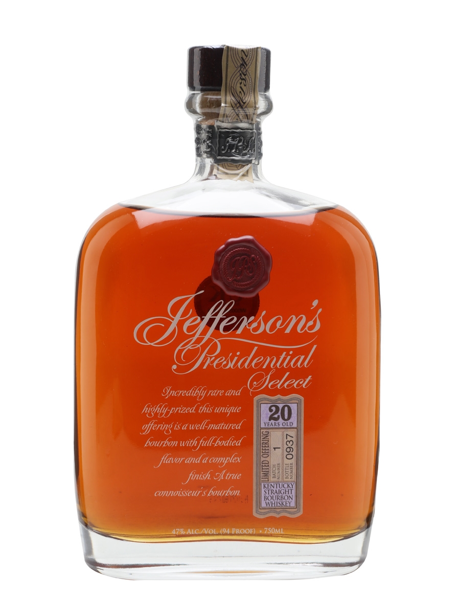 Jeffersons Jefferson's Presidential Select 20 yo 47 % 0,75 l