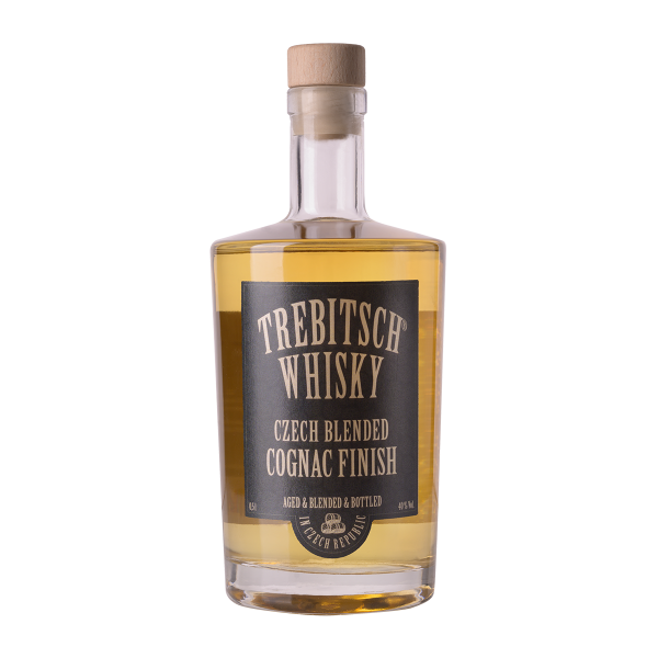 Trebitsch Whisky Trebitsch Czech Single blended Whisky Premium Cognac 40 % 0,5 l