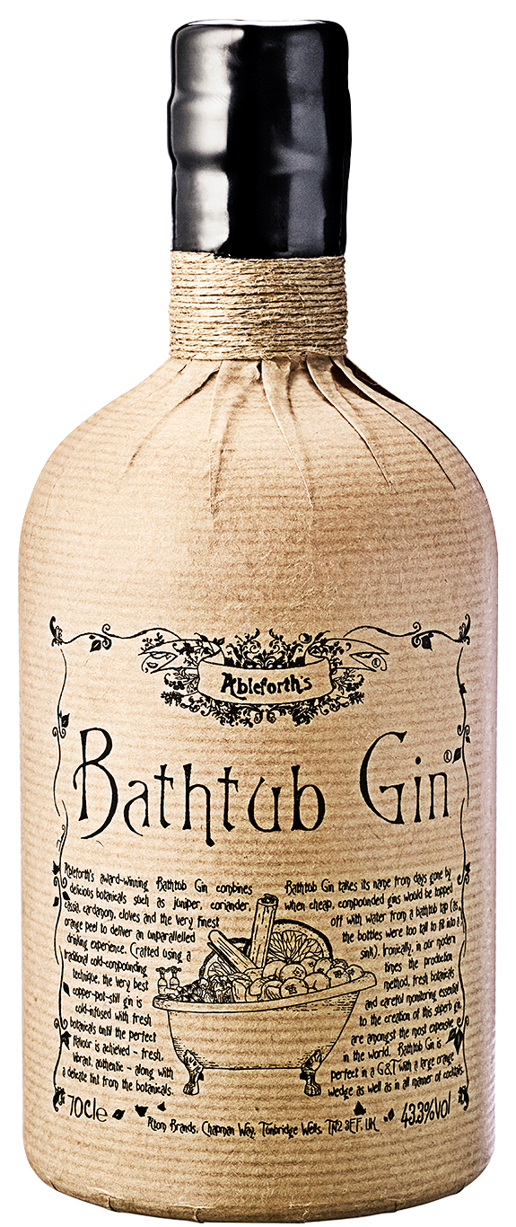 Bathtub gin 43,3 % 0,35 l