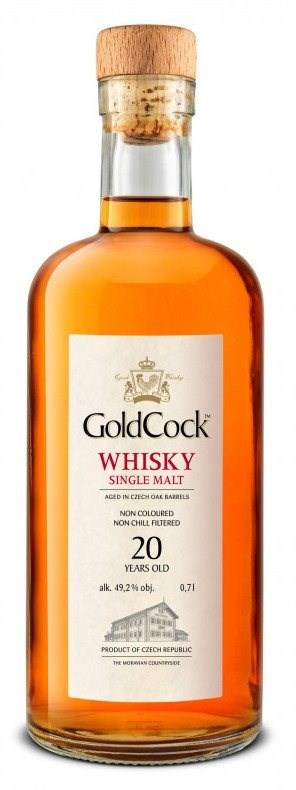 Rudolf Jelínek Gold Cock 20 yo 49,2 % 0,7 l