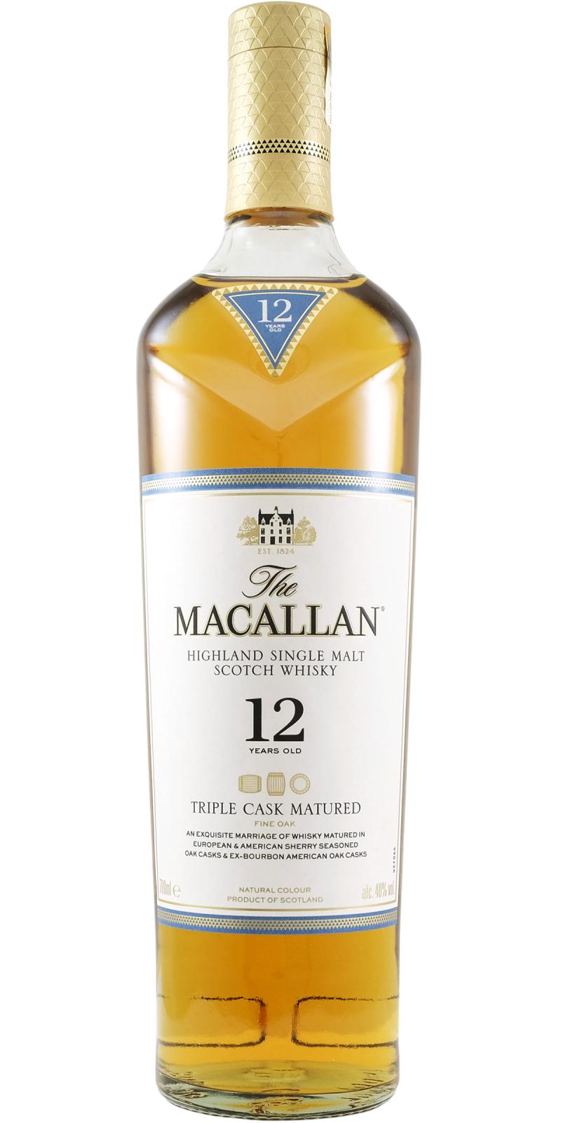 Macallan 12 yo Triple Cask 40 % 1,75 l