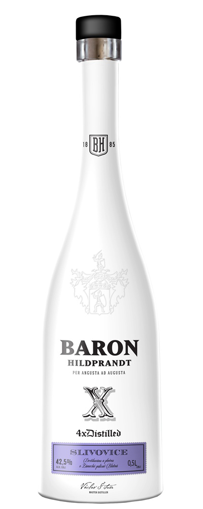 Baron Hildprandt Slivovice  42,5 % 0,5 l