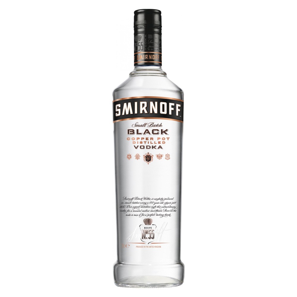 Smirnoff Black 40 % 0,7 l