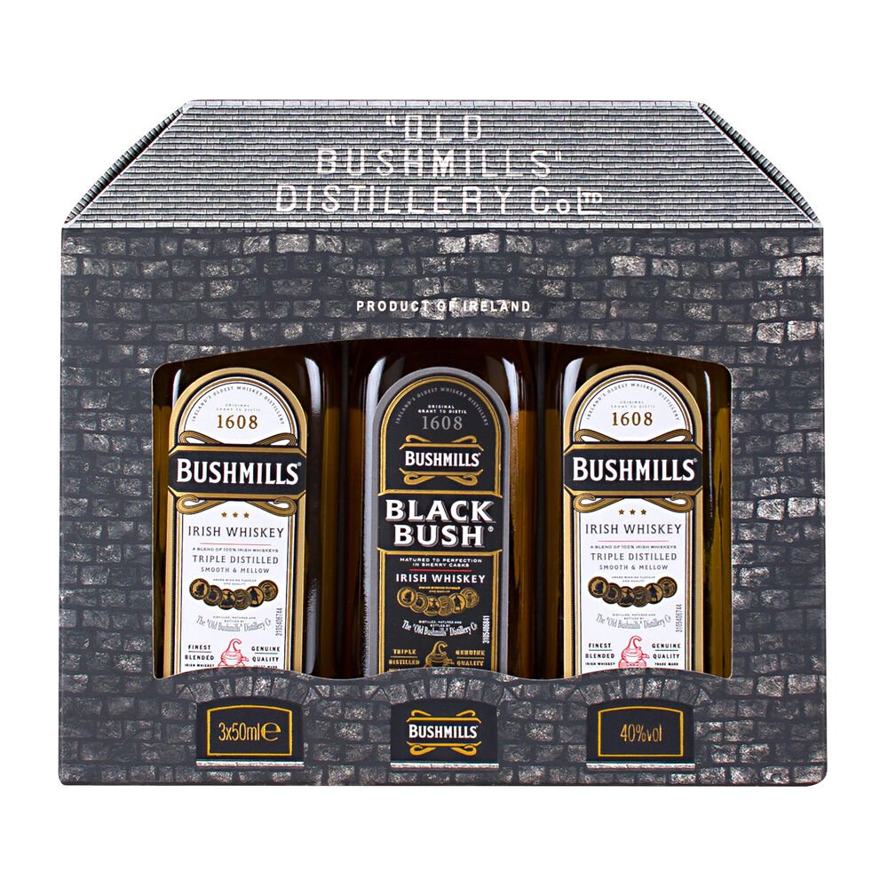 Bushmills Mini Pack 40 % 3 x 0,05 l