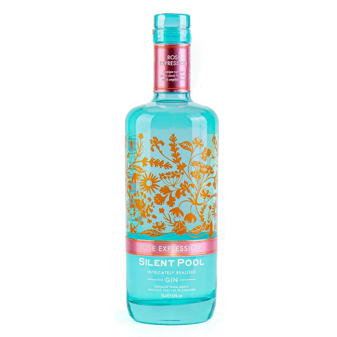 Silent Pool Rose Expression Gin 43 % 0,7 l