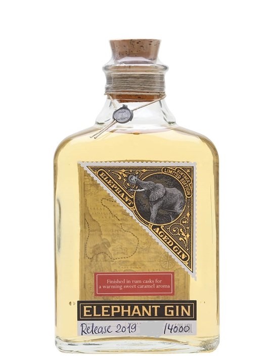 Elephant Aged gin 52 % 0,5 l