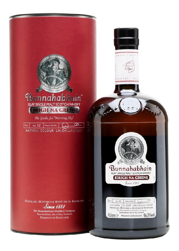 Bunnahabhain Eirigh Na Greine 1 l 46,3% 1 l (tuba)