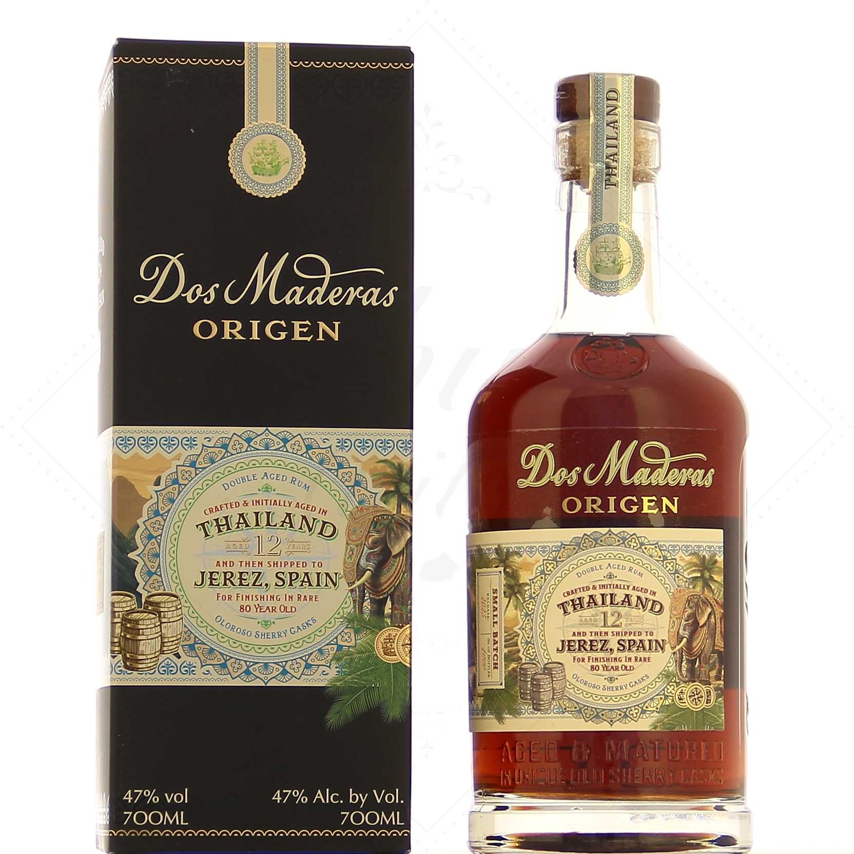 Dos Maderas Thailand 12yo 0,7l 47%