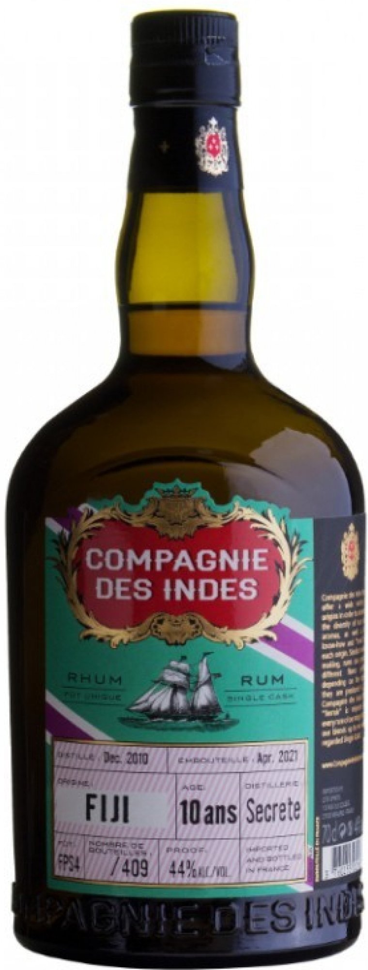 Compagnie des Indies Compagnie des Indes Mauritius 9 ans 42 % 0,7 l