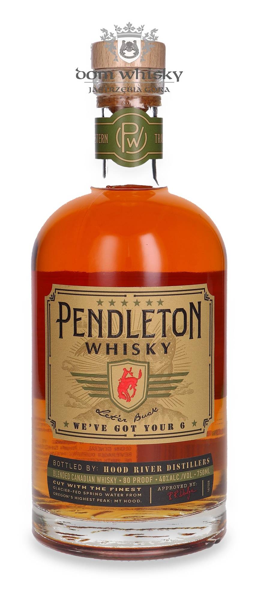 Pendleton Military "We've Got Your 6" 40% 0,75 l