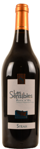 Les Sensibles Vin de Pays d'Oc Syrah 14 % 0,75 l