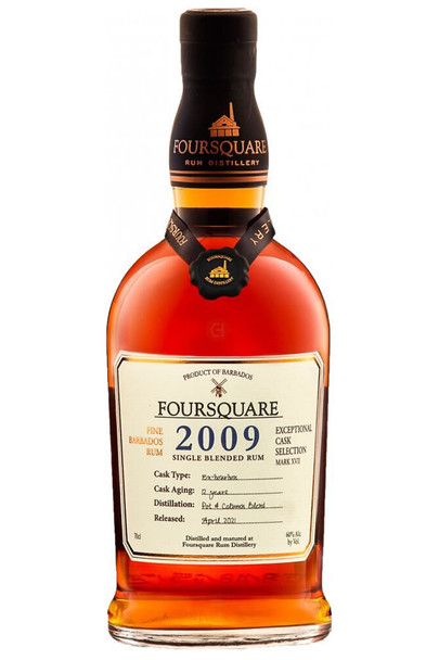 Foursquare Cask Strenght Vintage 2009 60% 0,75 l