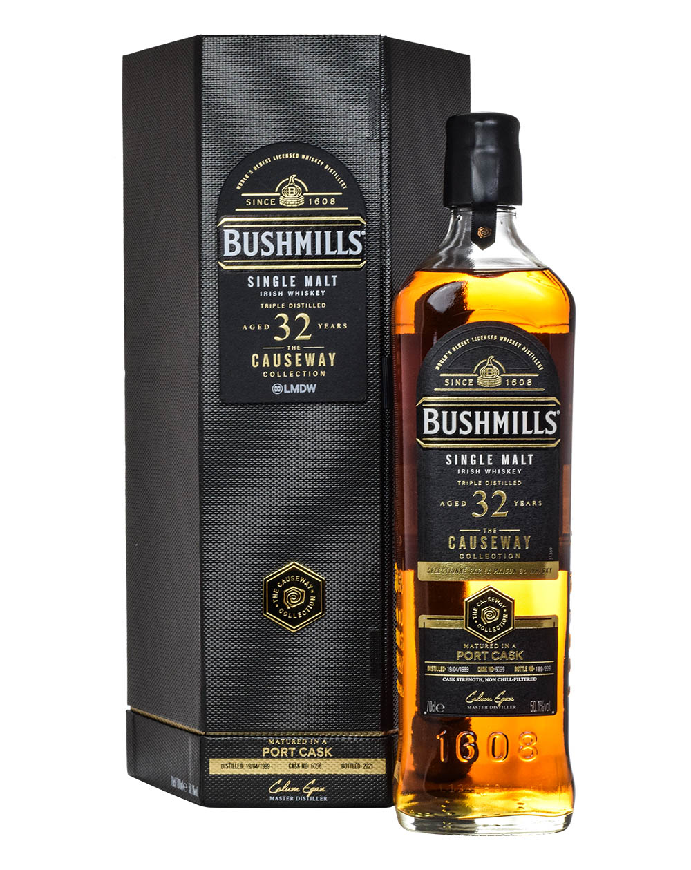 Bushmills The Causeway Collection 32 yo Port Cask Single Malt 53,8% 0,7 l