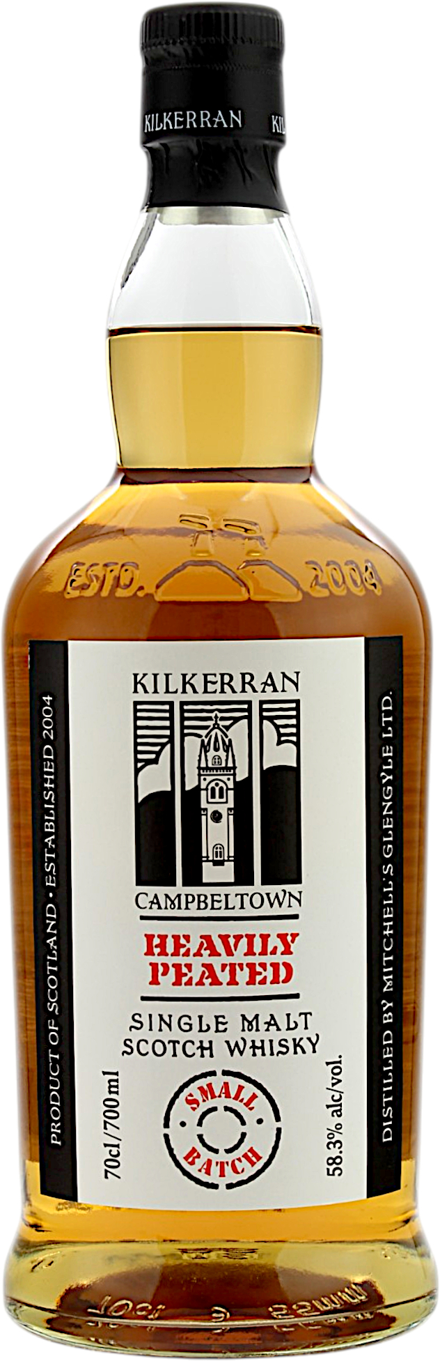 Kilkerran Heavily Peated Batch 14 58,3% 0,7 l
