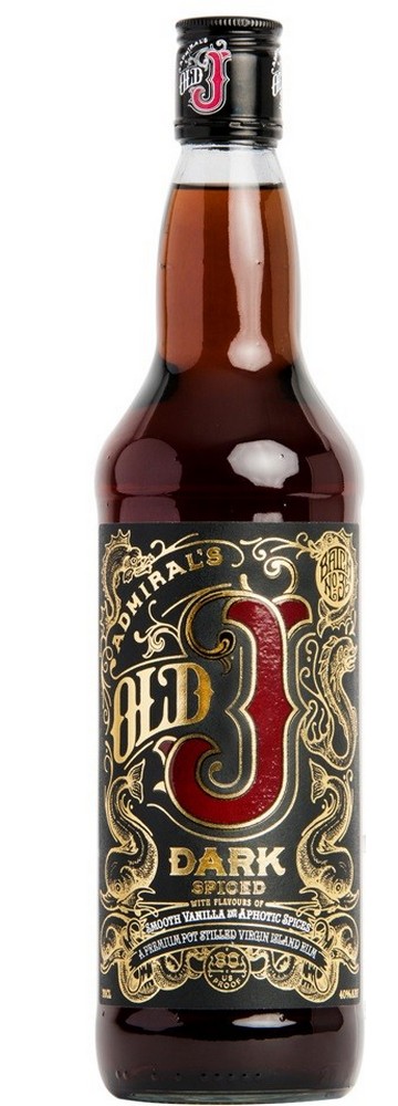 OLD J DARK SPICED 40% 0,7 l