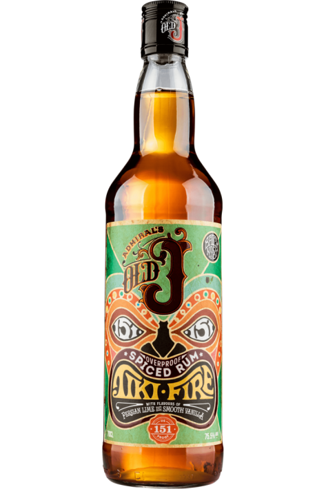 OLD J TIKI FIRE 75,5% 0,7 l