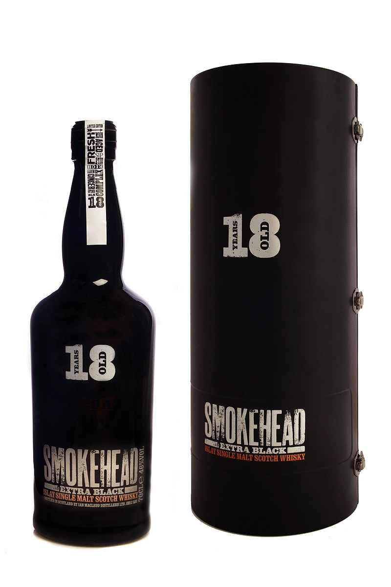 Smokehead Extra Black 18 yo 46 % 0,7 l