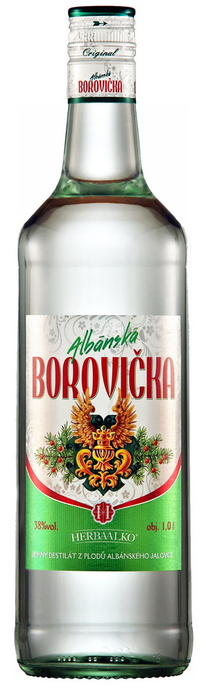 Borovička Albánská 40 % 1l