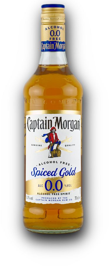 Captain Morgan  Spiced Gold Alcohol Free 0 % 0,7 l