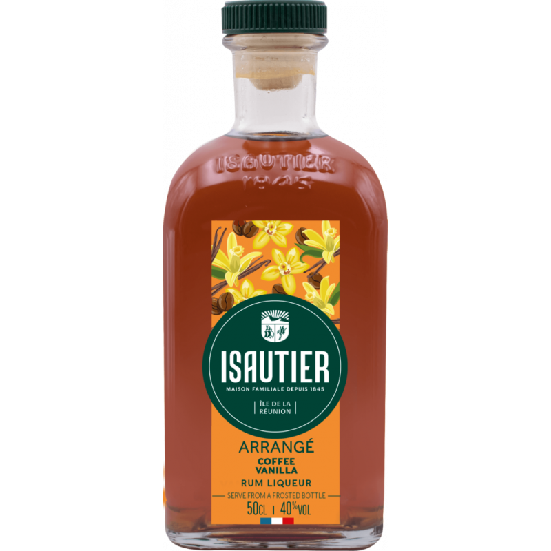 Isautier Arrangé Coffee Vanilla 40% 0,5l