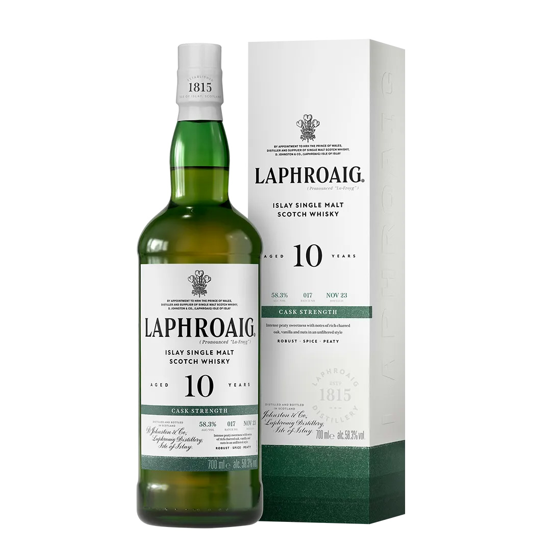 Laphroaig 10 yo Cask Strength Batch 17 58,3% 0,7l