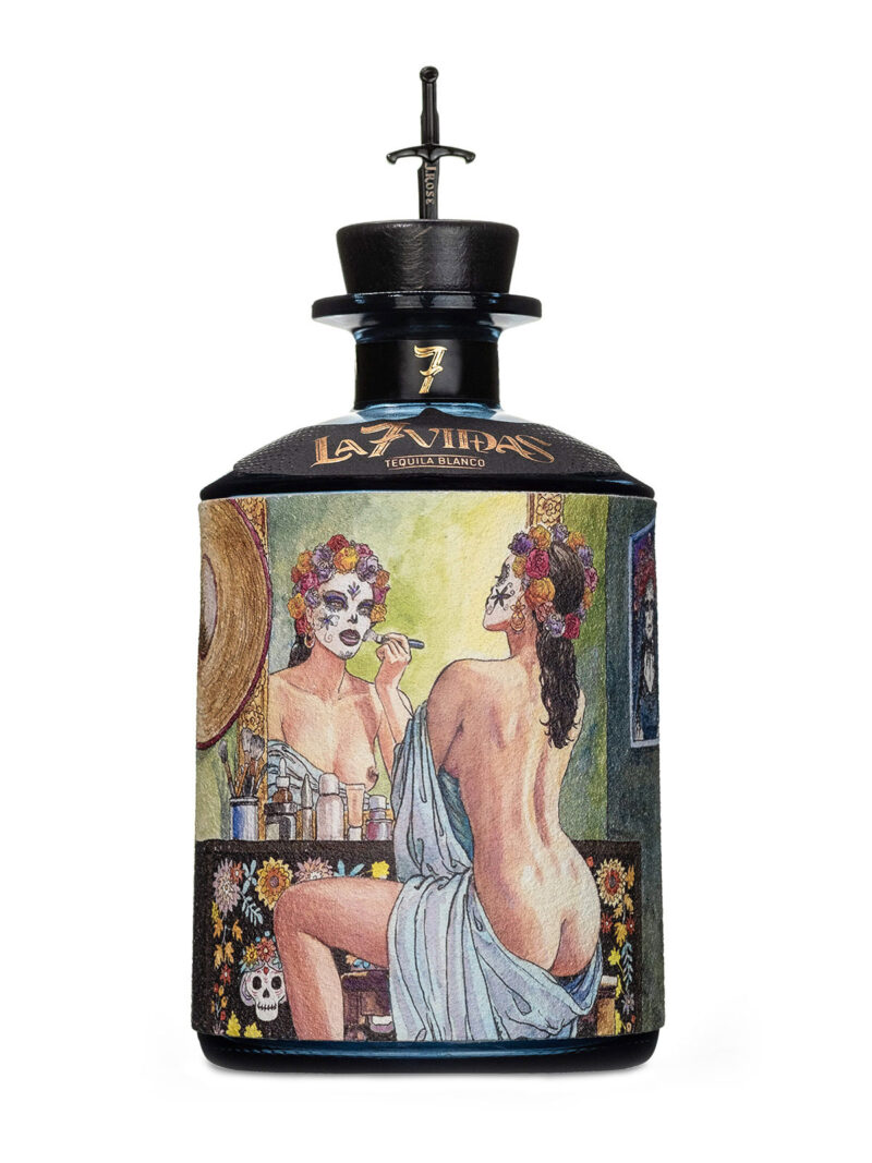 J.Rose La7Vidas Tequila Blanco 40% 0,7l – foto produktu