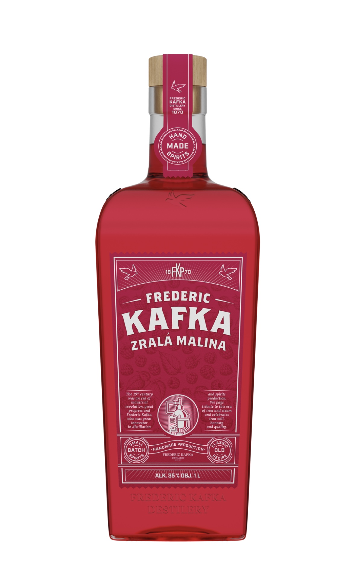 FK Distillery Frederic Kafka Zralá Malina 35% 1 l