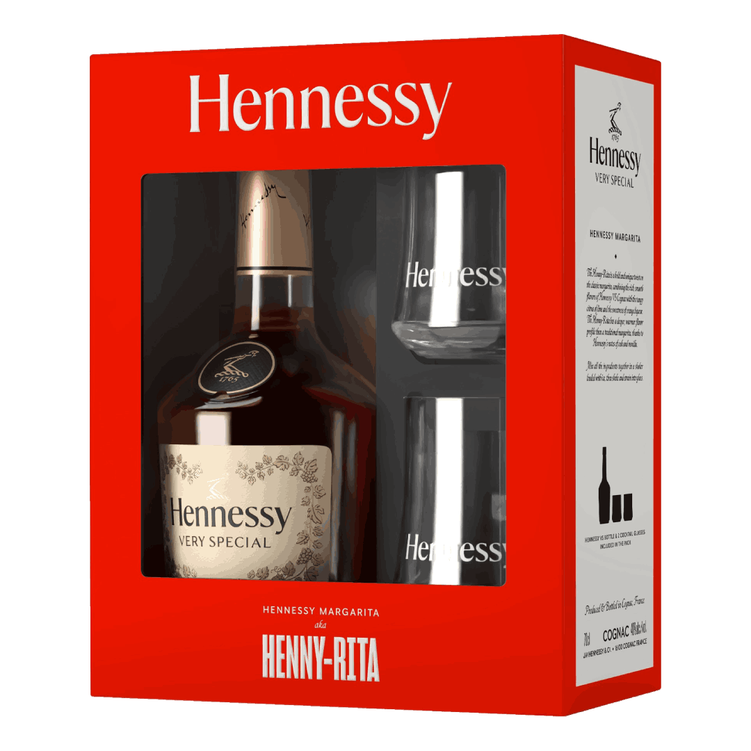 Hennessy VS +2xsklo 0,7l 40 %