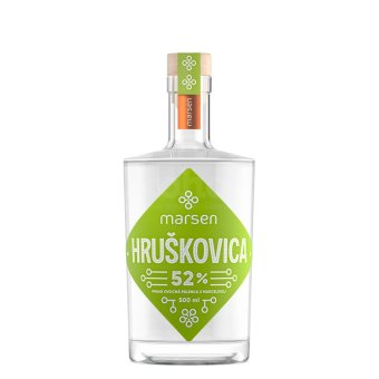 Hruškovica Marsen 52 % 0,5 l