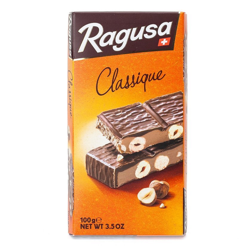 Čokoláda Ragusa Classique ml. s ořechy 100g