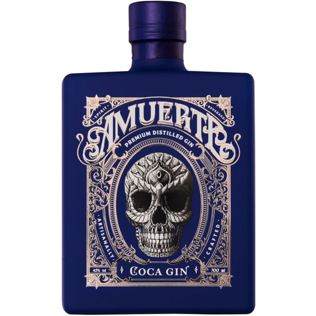 Amuerte Coca Leaf Gin Blue Edition 43% 0,7l