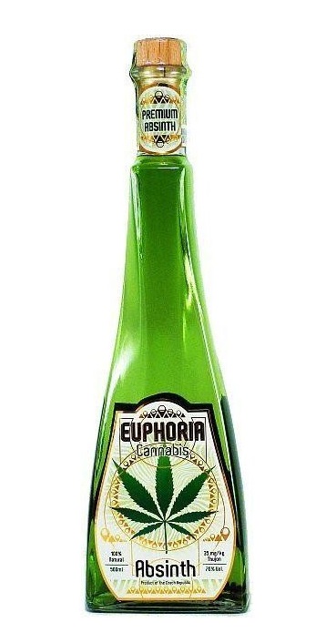 Euphoria Absinth Cannabis 0,5l 70%