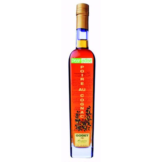 Godet Pearadise Poire au Cognac 38% 0,5 l