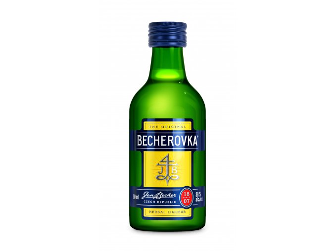 Becherovka 38% 0,05 l (holá láhev)