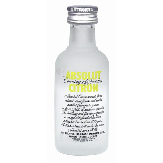 Absolut Citron 0,05l 40%