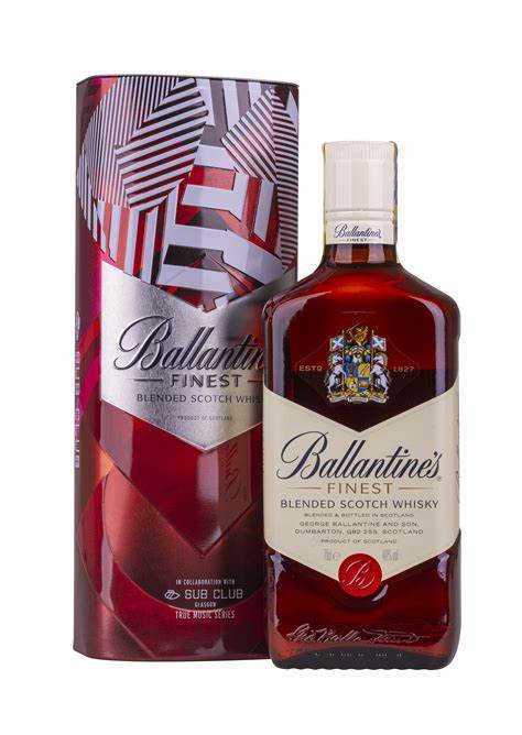 Ballantines Finest plech 40% 0,7 l