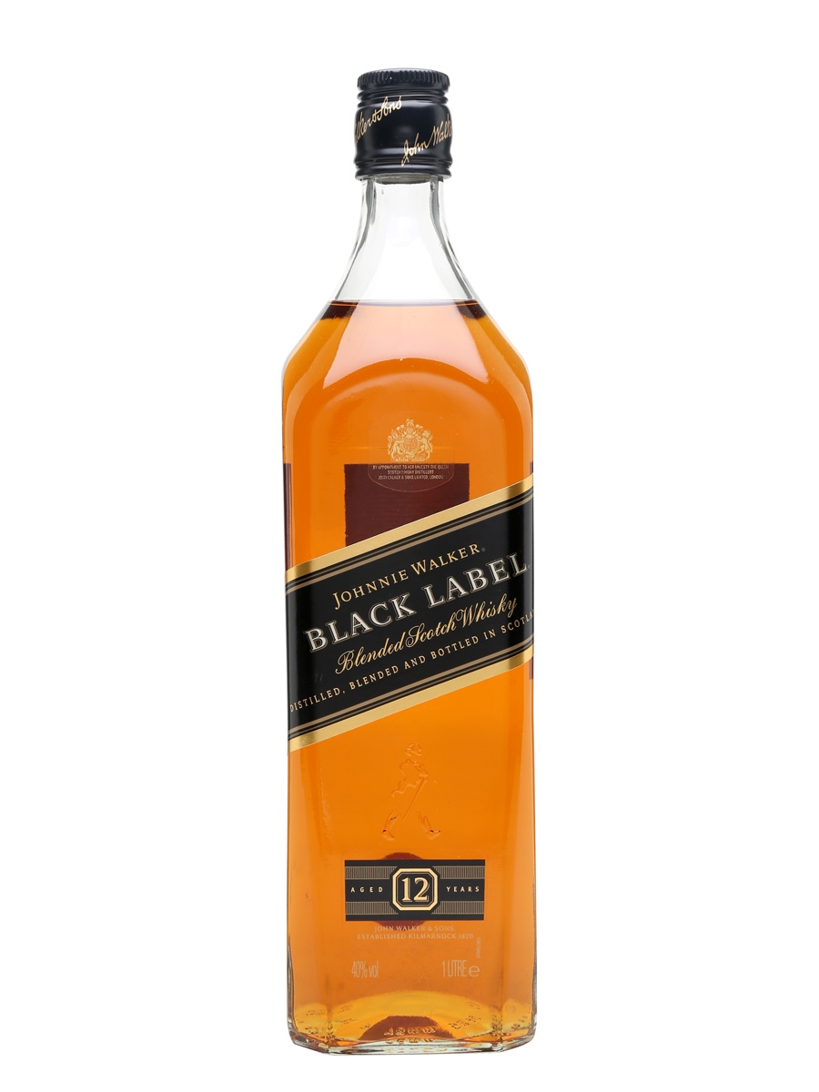 Johnnie Walker Black 12 let 1 l