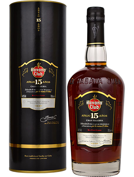 Havana Club Gran Reserva 15 anos 40 % 0,7 l