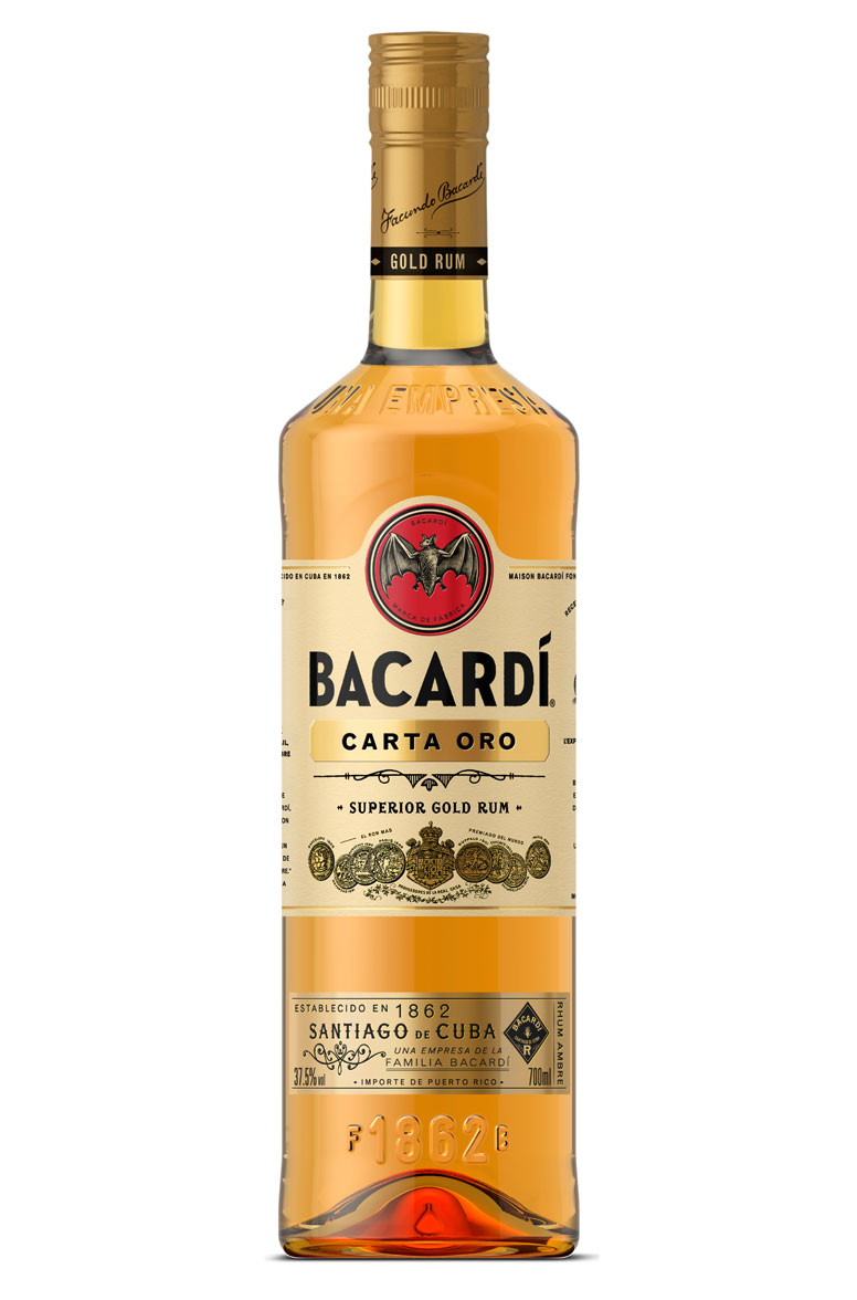 Bacardí Bacardi Carta Oro 37,5 % 0,7 l