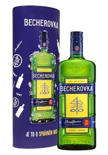 Becherovka 0,7 l v dárkové kazetě