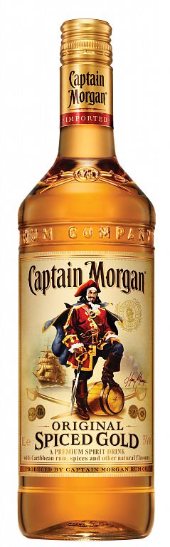 Captain Morgan Spiced Gold 35 % 1l