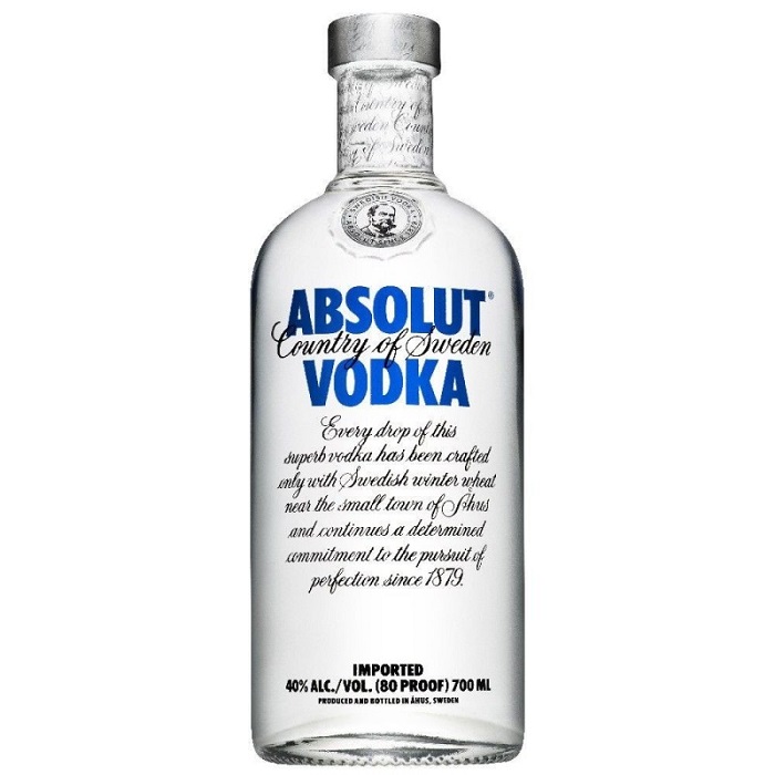 Absolut 40% 0,7 l (holá láhev )