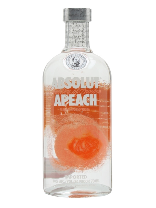 Absolut Apeach 40 % 1 l