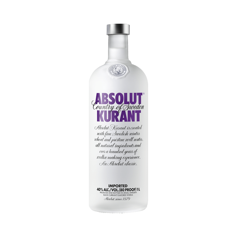 Absolut kurant vodka 1l