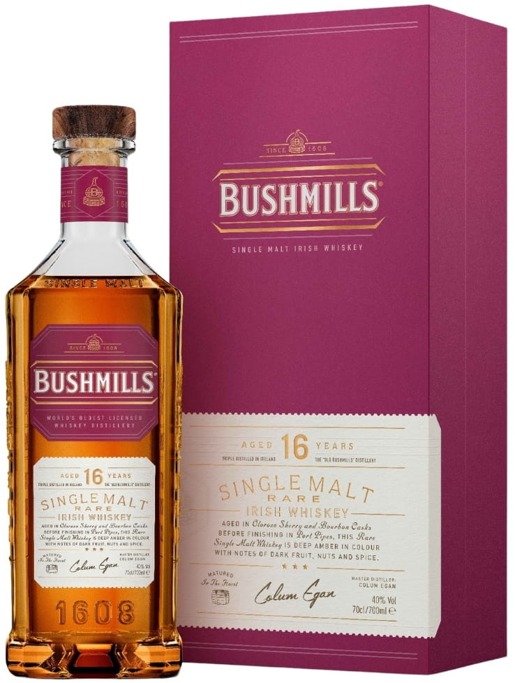 Bushmills 16 yo 40 % 0,7 l