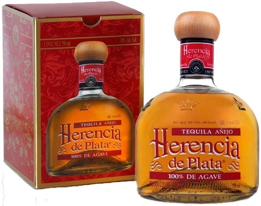 Herencia de Plata Anejo 100% puro de Agave 38 % 0,7 l