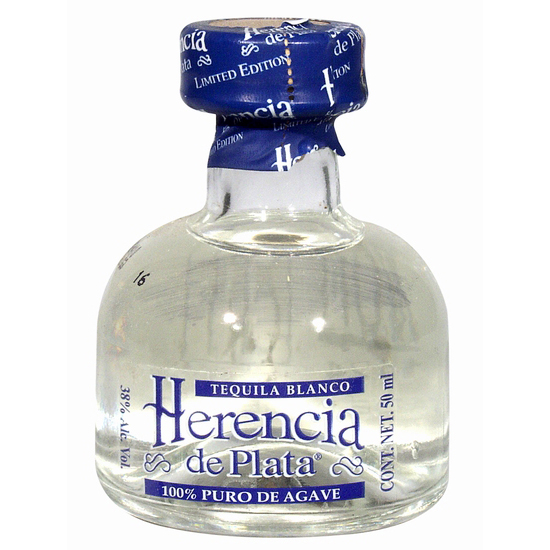 Herencia de Plata Blanco 100% puro de Agave 0,05l