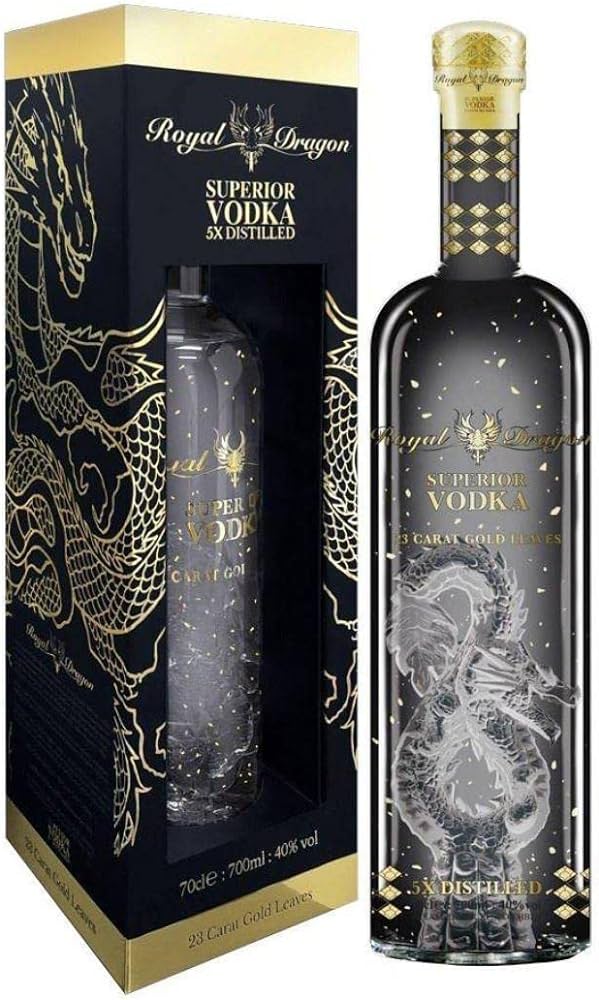 Royal Dragon vodka Imperial 40 % 0,7 l