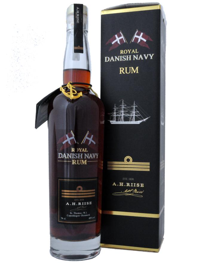 A. H. Riise Royal Danish Navy Rum 40 % 0,7 l